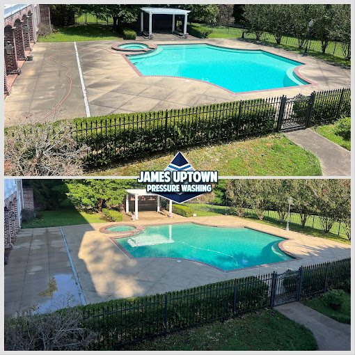 Pressure washing in Collierville